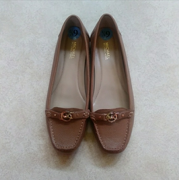 Michael Kors May Moc MK Logo Loafer Moccasin Shoes - Picture 2 of 7